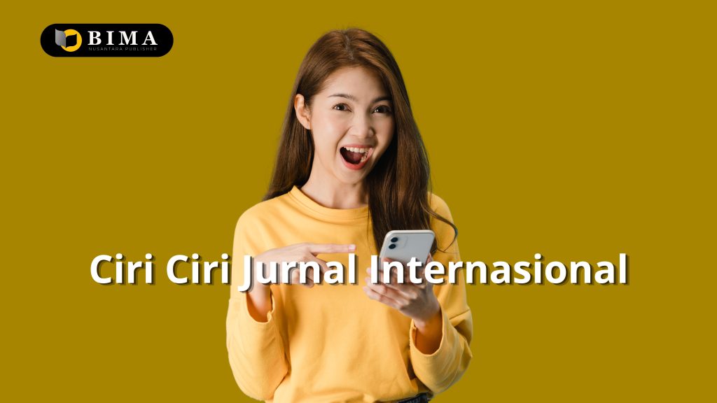 Ciri Ciri Jurnal Internasional