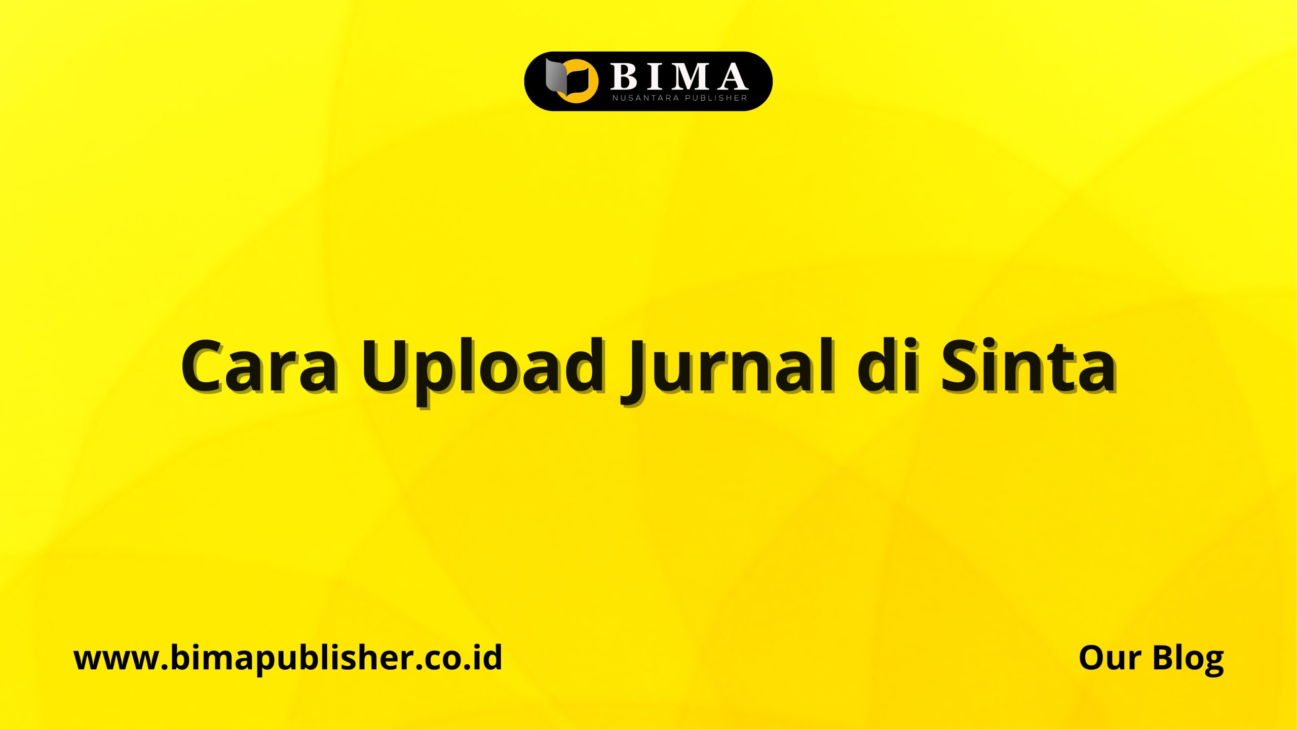 Cara Upload Jurnal di Sinta