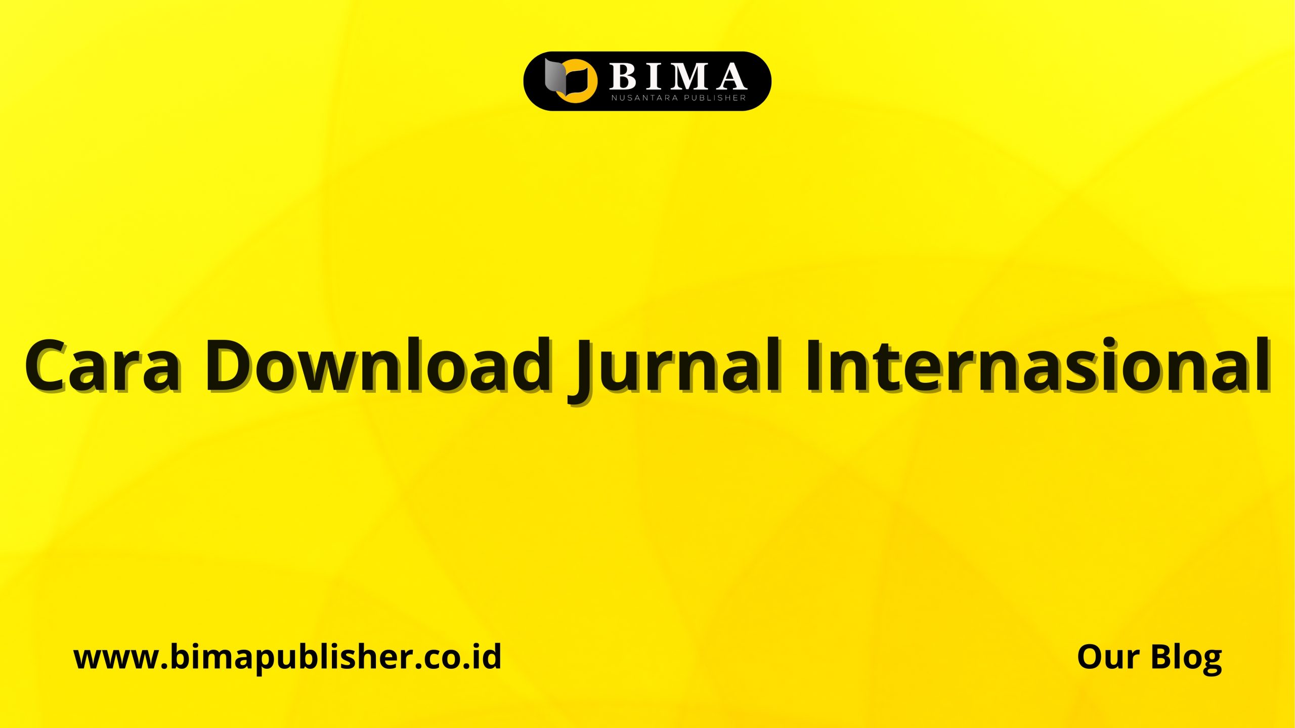 Cara Download Jurnal Internasional
