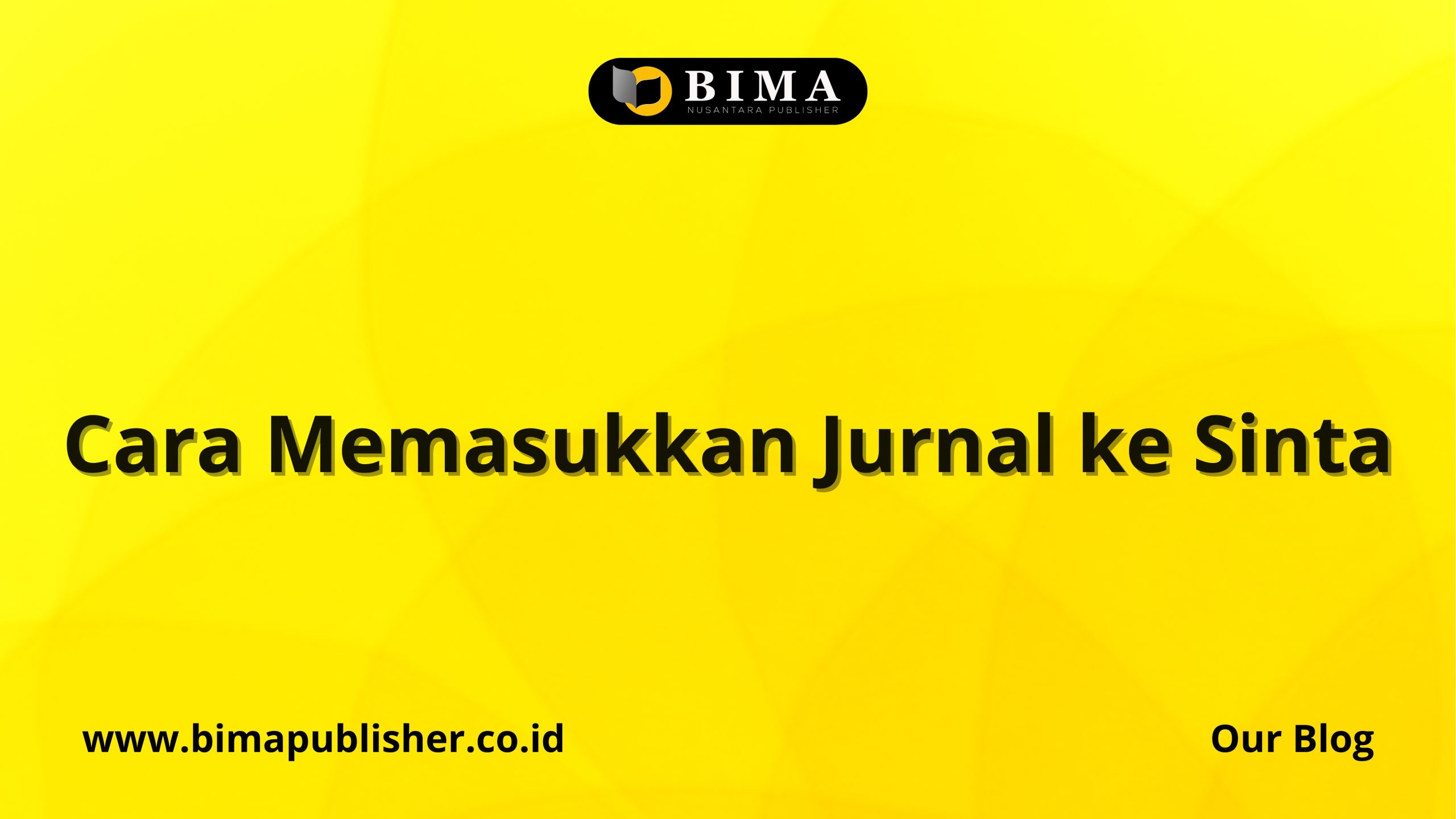 Cara Memasukkan Jurnal ke Sinta