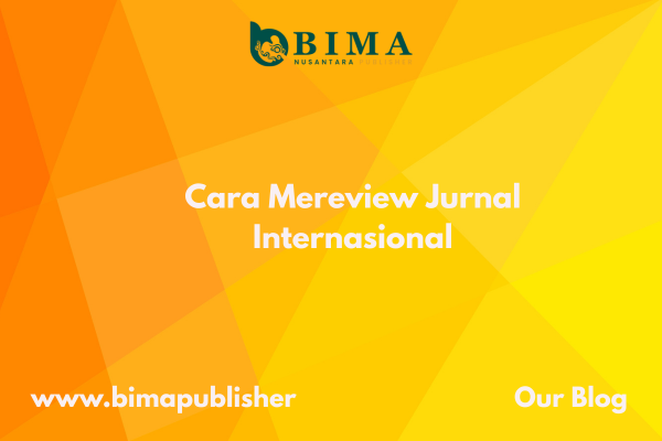 Cara Mereview Jurnal Internasional