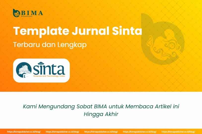 Template Jurnal Sinta Terbaru dan Lengkap